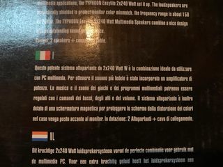 Coppia di casse per PC Typhoon Easylite