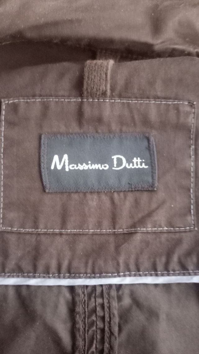 Massimo Dutti chaqueta hombre talla 44 negra 