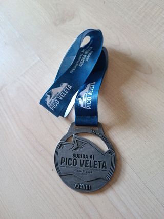 Medalla subida al pico veleta