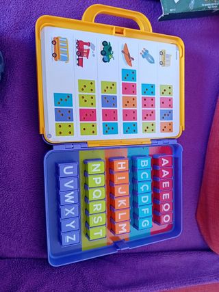 Juego de mesa. Jo aprenc a llegir de Disset