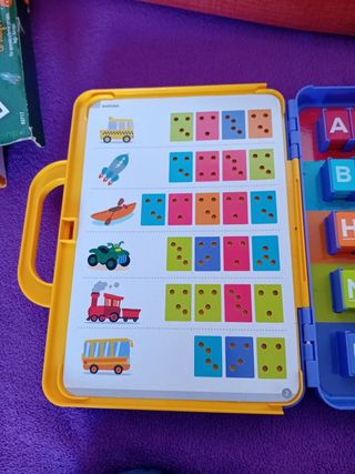 Juego de mesa. Jo aprenc a llegir de Disset