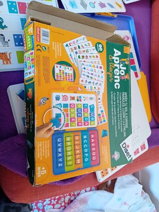 Juego de mesa. Jo aprenc a llegir de Disset