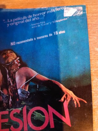 Posesión Infernal VHS