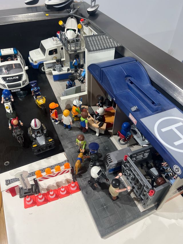 Conjunto policia playmobil