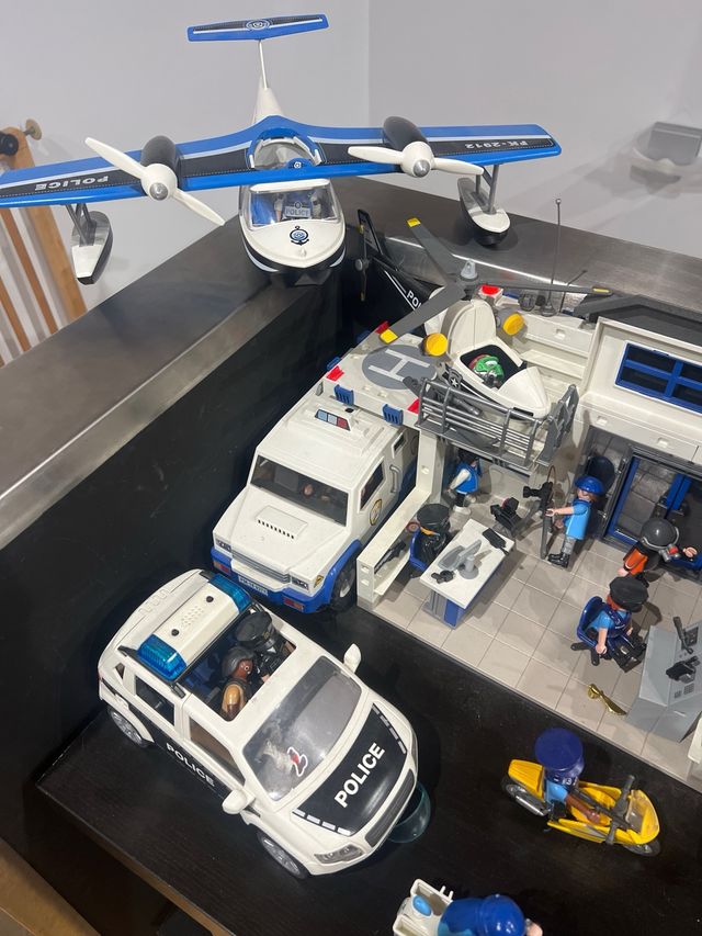 Conjunto policia playmobil