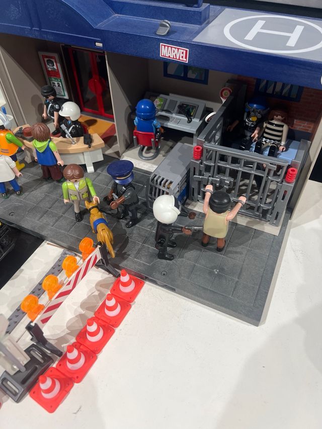 Conjunto policia playmobil