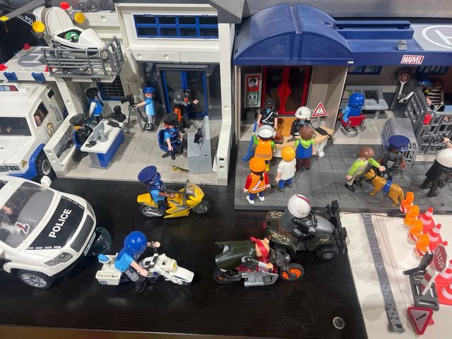 Conjunto policia playmobil