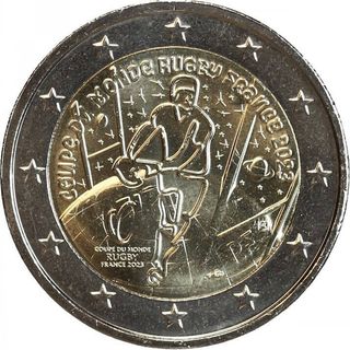 8 Monedas 2 € Francia conmemorativas