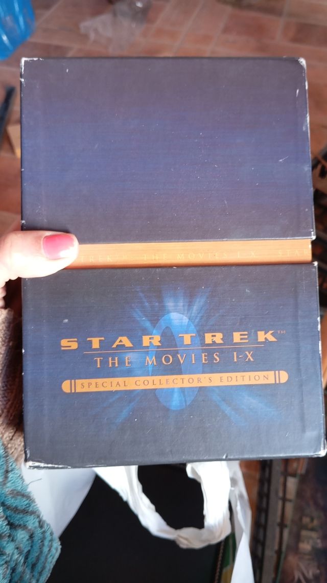 Caja DVD star trek