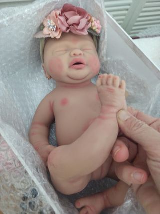 Reborn silicona 35 cm