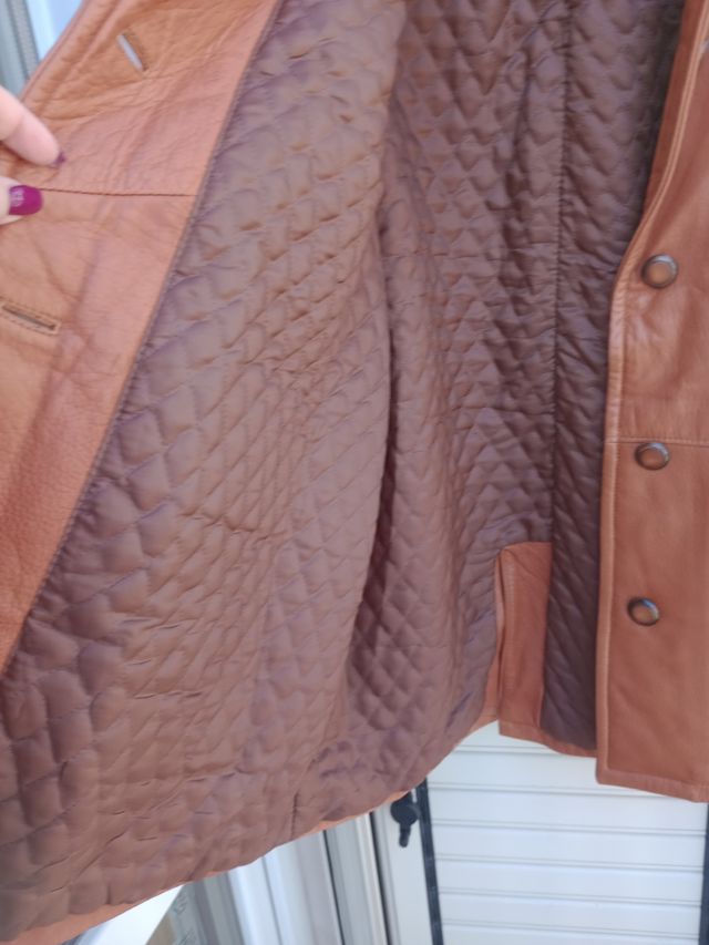 Giubbotto pelle/pelliccia