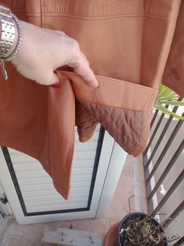 Giubbotto pelle/pelliccia