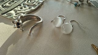 Lote Pendientes, collares y anillo NEW