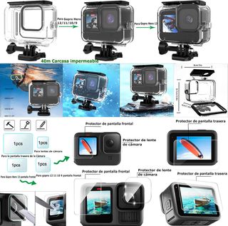 Accesorios cámara GoPro Hero. NUEVO sin usar.