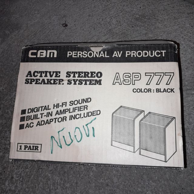 Altoparlanti CBM ASP