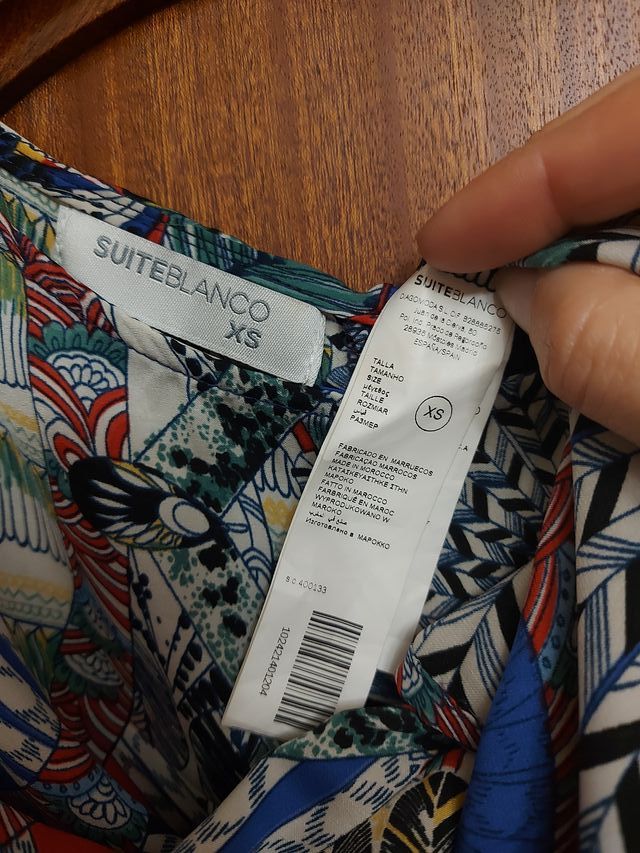 Camiseta Estampada azul