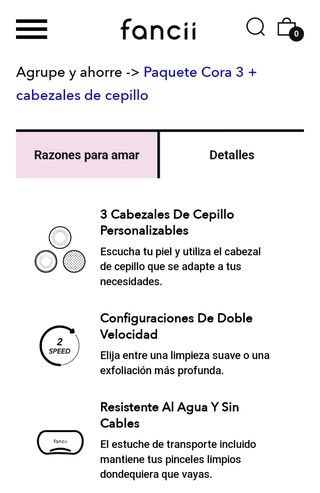 CEPILLO FACIAL Fancii Cora3