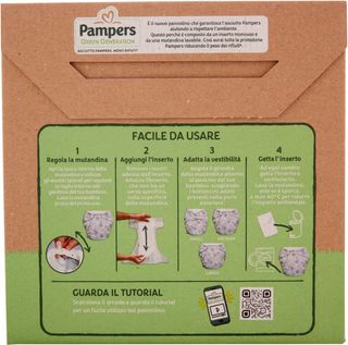 Pampers Green Generation Braguita + 15 insertos