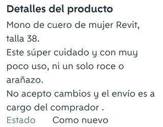 Traje Moto Cuero Negro Revit