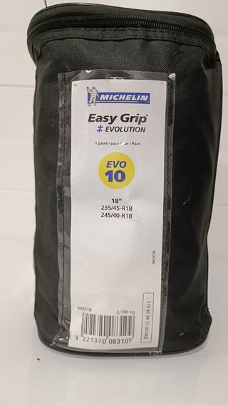Cadena nieve NUEVA Michelin easy grip EVO10