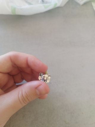 Charm de Dumbo de plata 