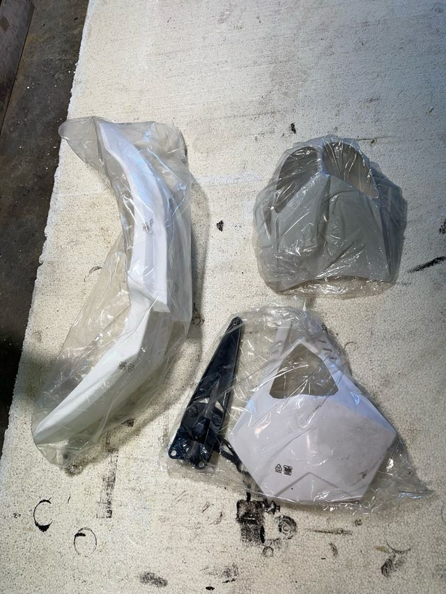 Careta y guardabarros beta