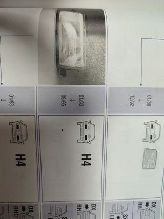 Opel Vectra faro delantero izquierdo