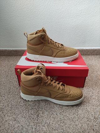 Nike Court Vision Mid Camel