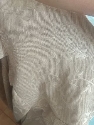 Mesa camilla con sillas, regalo su ropa chenilla