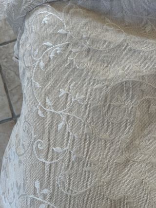 Mesa camilla con sillas, regalo su ropa chenilla