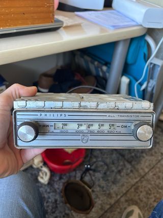 Radio philips del 65 vintage a mas no poder