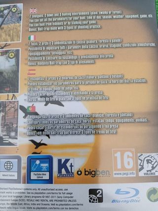 Precintado 🇪🇦 Juego Ps3 Hunter's Trophy + Alien 