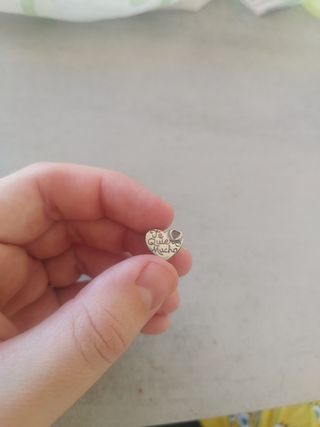 Charm te quiero mucho de plata 