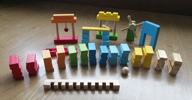 JUEGO DOMINO DINAMICO MADERA