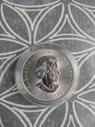 Moneda 2 Oz Hombre Lobo Canadá 2021