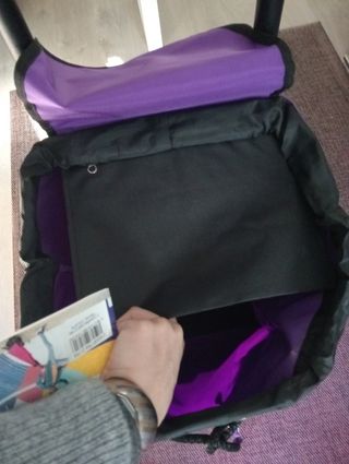 Carrito de la compra morado 💜