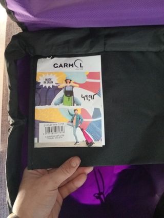 Carrito de la compra morado 💜