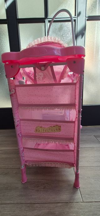 Cuna cambiador bebé juguete