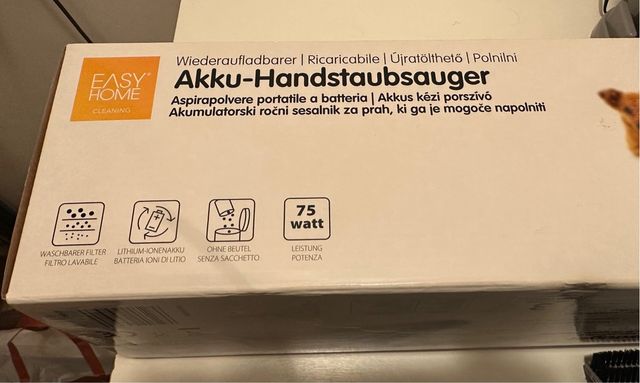 Aspirapolvere portatile a batteria Easy Home