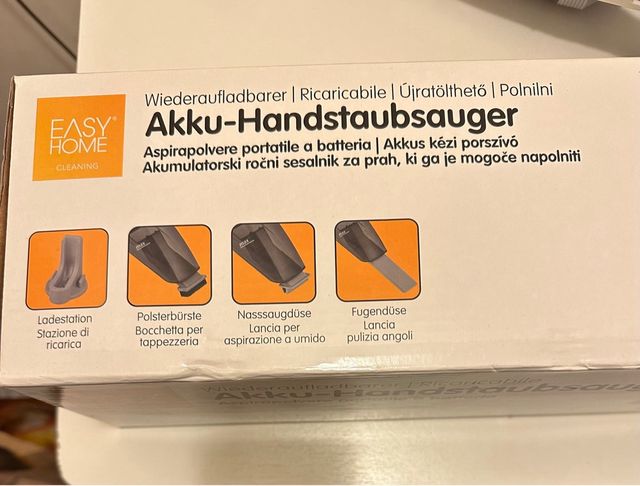 Aspirapolvere portatile a batteria Easy Home