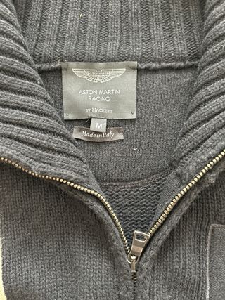 Chaqueta de lana coleccionista aston martin vintax