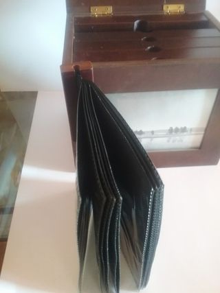 Archivador de fotos en madera