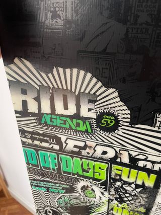 Tabla Snowboard - Ride Agenda 159 (2010)