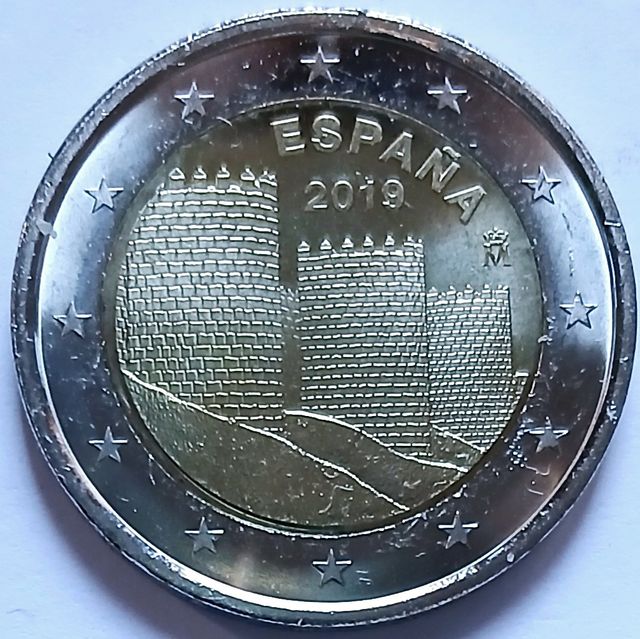 2 euros conmemorativos Espan̈a 2019