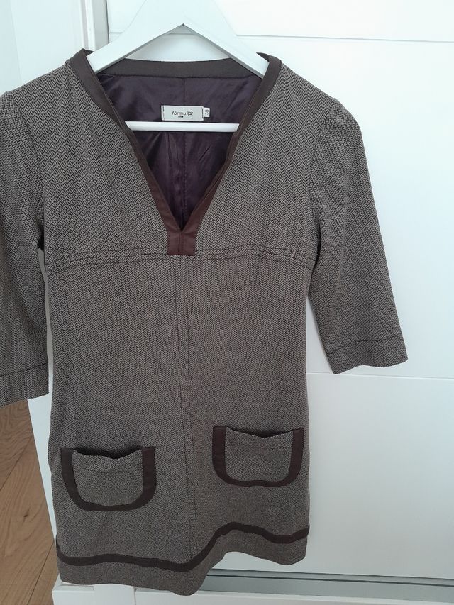 Vestido tipo oficina