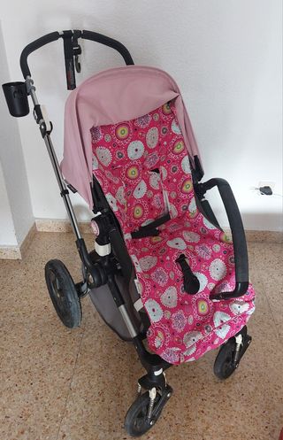 Bogaboo Camaleón 3 rosa + complementos