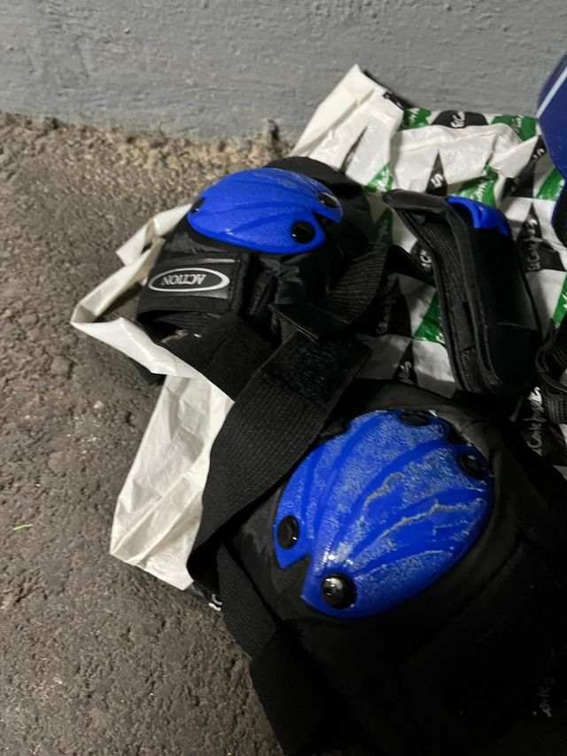 Casco y protecciones