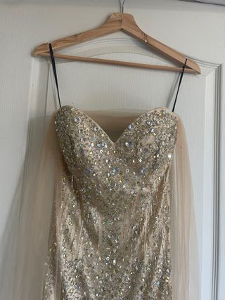 Traje de gala pedreria