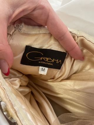 Traje de gala pedreria