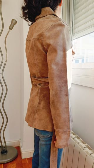 Chaqueta de piel para mujer talla 36 (pequeña)